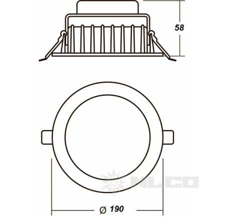 Светильник NLCO TRD21-29 (new)