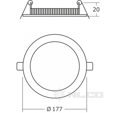 Светильник NLCO TRP10-02